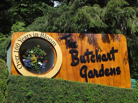 Mother's Day at Butchart Gardens