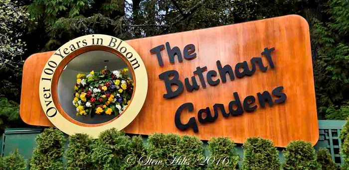 Mother's Day at Butchart Gardens